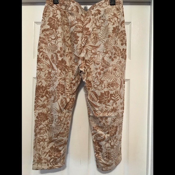 LIFE WORX BY GLORIA VANDERBILT CAPRI FLORAL PRINT - Picture 6 of 8